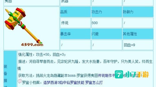 造梦西游3八戒装备